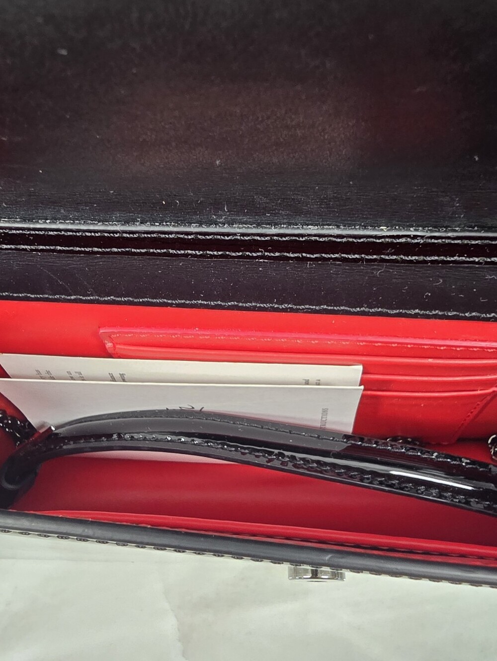 Christian Louboutin Loubi54 Patent Leather Bag - Picture 8 of 11